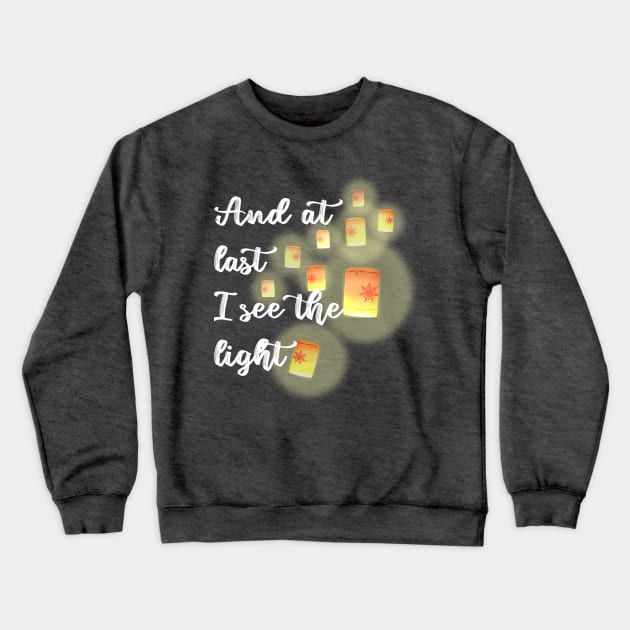 See the light Crewneck Sweatshirt by Flip Flops in Fantasyland